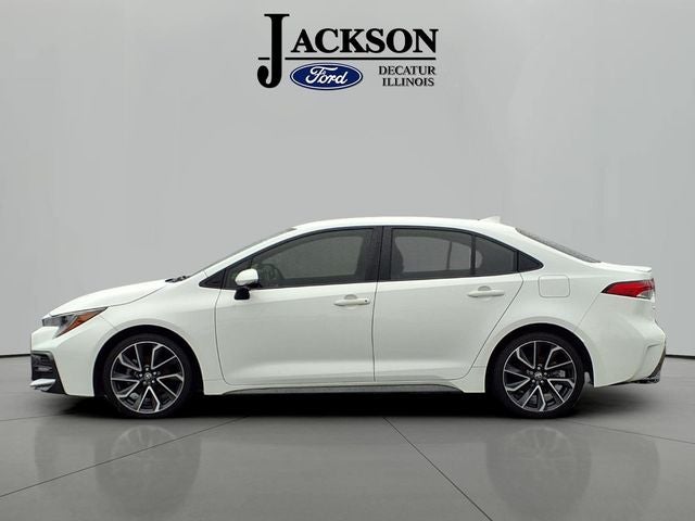 Used 2020 Toyota Corolla SE with VIN JTDS4RCE4LJ044591 for sale in Decatur, IL