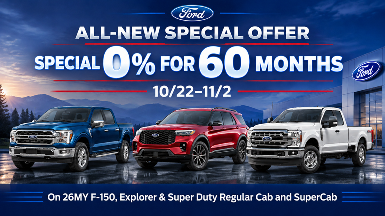 2026 F-150, Explorer, & Superduty